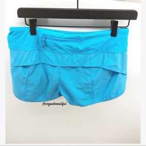 lululemon athletica Shorts - Lululemon Athletica Speed Shorts Blue lululemon athletica Shorts - Lululemon Athletica Speed Shorts Blue